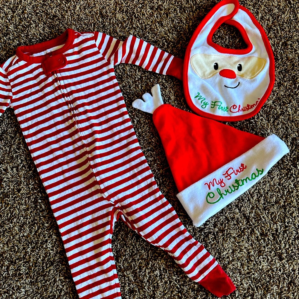 Baby’s First Christmas Outfit